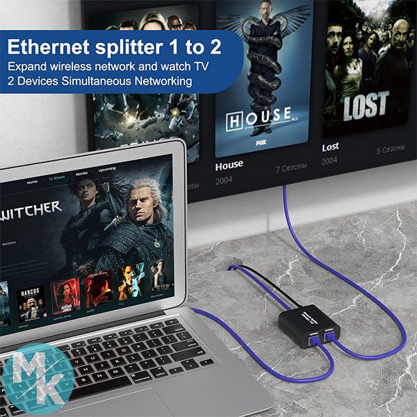 تقسیم کننده اینترنت برند Rytaki Pro مدل 1 در2
