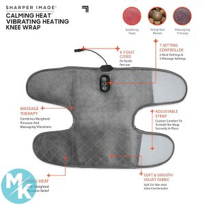 ماساژور زانو بند حرارتی برند Calming Comfort مدل برقی