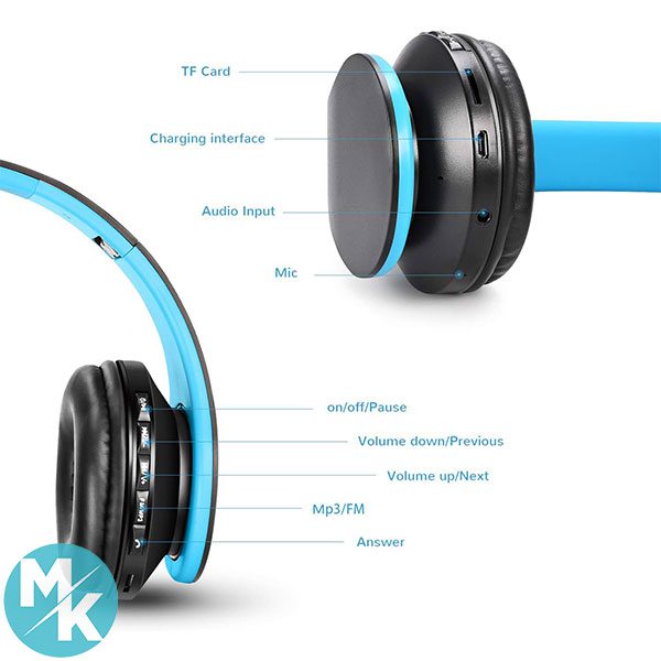 هدفون بلوتوثی کودکانه برند ZAPIG مدل LH-811N