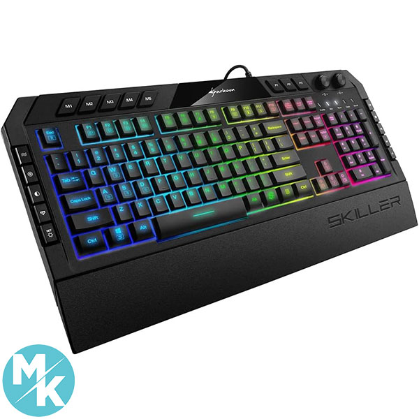 کیبورد گیمینگ برند Sharkoon مدل Skiller Sgk5