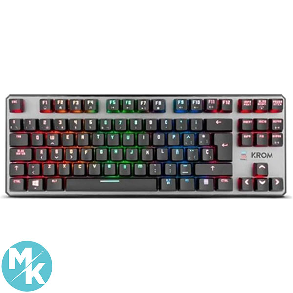 کیبورد گیمینگ مکانیکال برند KROM مدل KERNEL TKL