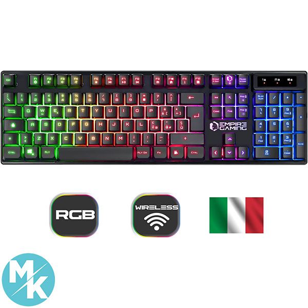 کیبورد و ماوس بی‌سیم برند EMPIRE GAMING مدل Armor RF800