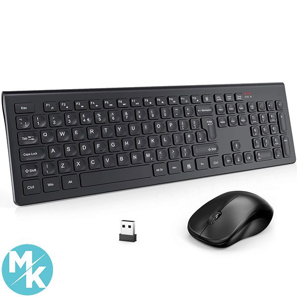 کیبورد و ماوس بی‌سیم برند WisFox مدل CE1347_01