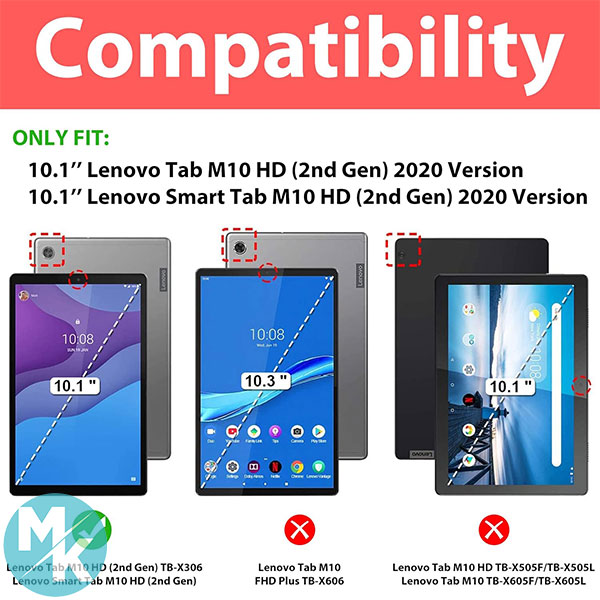 محافظ صفحه نمایش تبلت lenovo مدل X306F.X306X — تصویر ۶