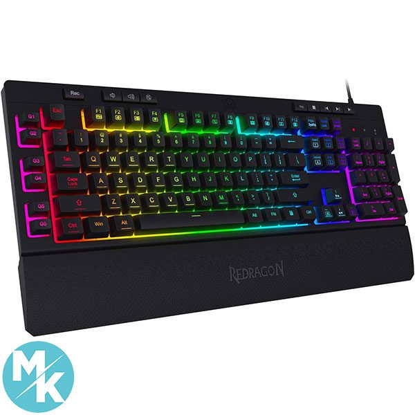 کیبورد گیمینگ برند Redragon مدل K512 Shiva