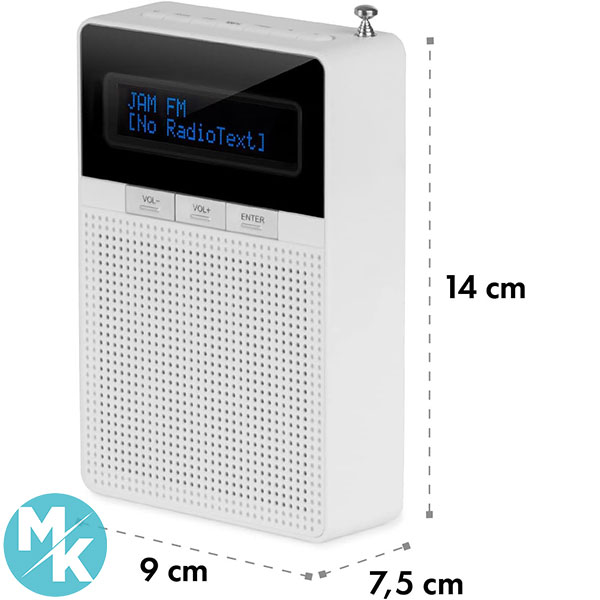 رادیو سوکتی DAB برند auna مدل KC6-Digiplug » مرزکده