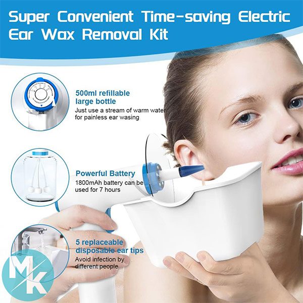 گوش پاک کن برقی برند Temodu مدل safe wash