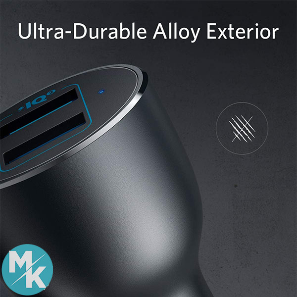 شارژر فندکی خودرو برند Anker مدل A2729 اصل — تصویر ۵