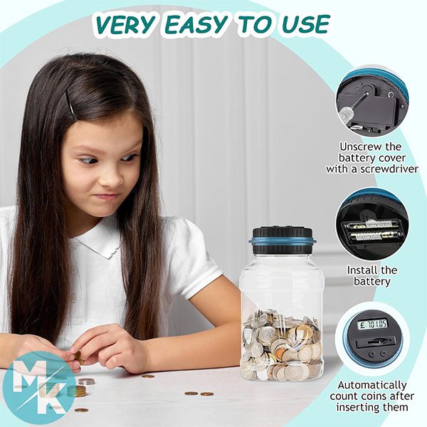 قلک دیجیتالی 1.8 لیتری برند Nullnet مدل 4514