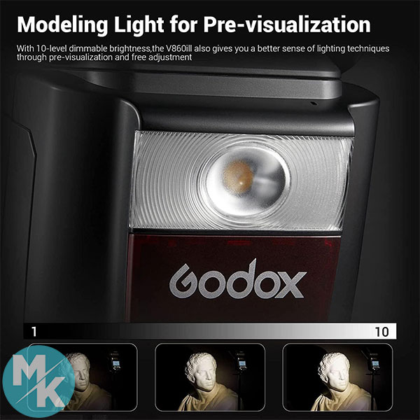فلاش اکسترنال گودکس Godox v860III برای کانن — تصویر ۸