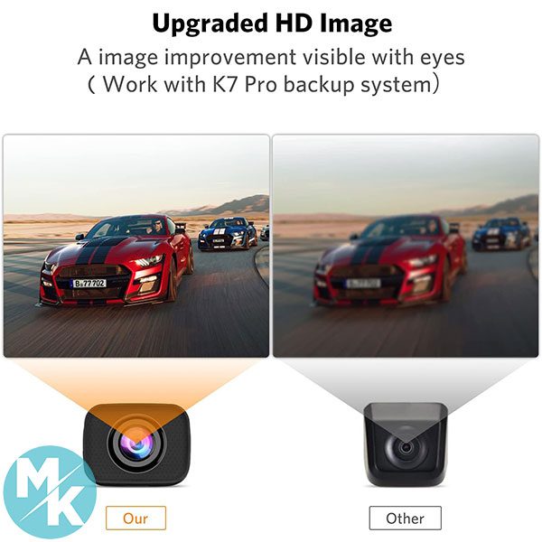 دوربین دنده عقب ماشین برند Cargoplay مدل K7PRO
