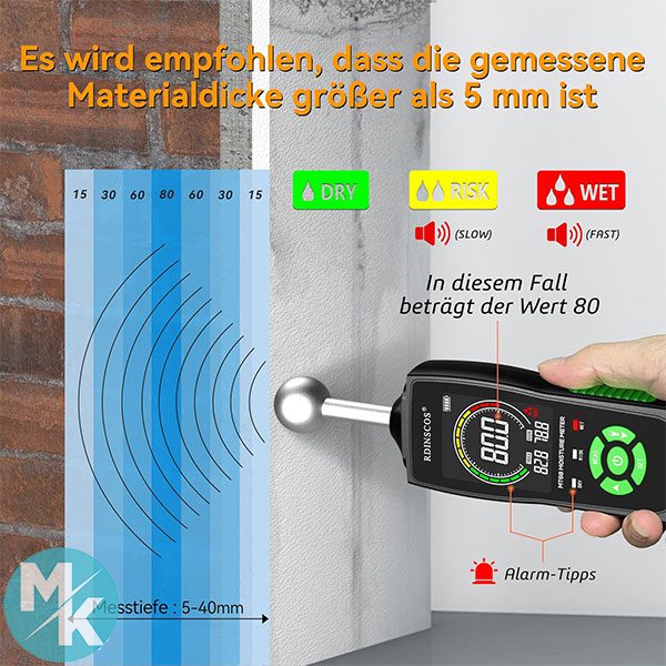 رطوبت سنج برند RDINSCOS مدل MT68