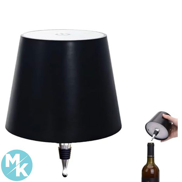 آباژور بطری LED برند Hoide مدل لمسی استوک