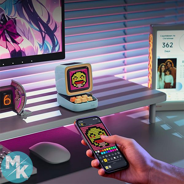 اسپیکر پیکسلی بلوتوثی برند Divoom مدل Ditoo Pro