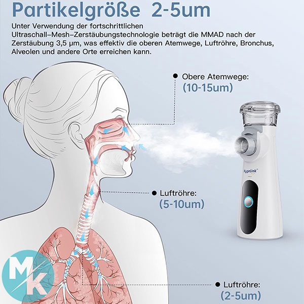 دستگاه مش نبولایزر خانگی برند Hygelink مدل JM-06801B