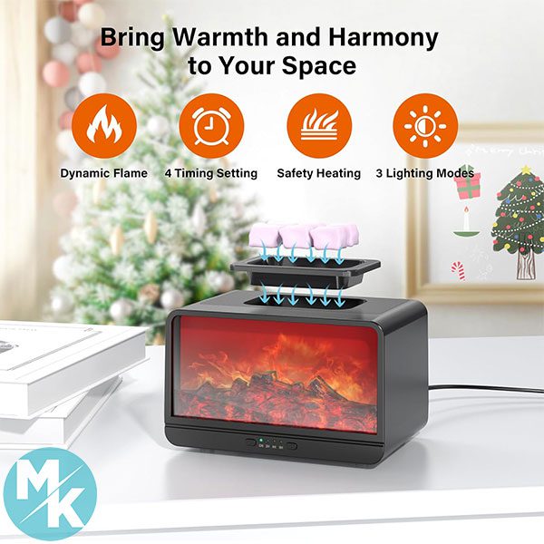 دستگاه وکس وارمر برند STLOVe مدل شومینه استوک