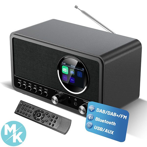 رادیو دیجیتال طرح کلاسیک برند LQIKARL مدل D-05 استوک