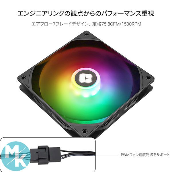 فن خنک‌کننده کیس برند Thermalright مدل TL-C14C-S