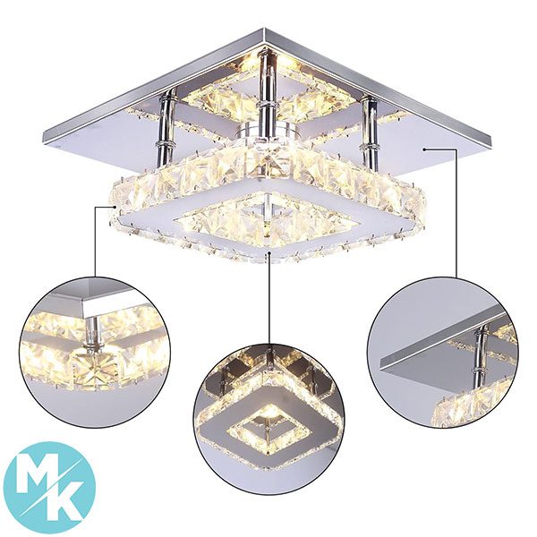 لوستر کریستالی LED برند diisunbihuo مدل ‎B0DK