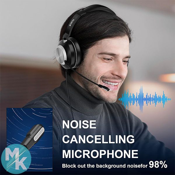 هدست سیم دار کامپیوتر برند Voistek مدل VS-881