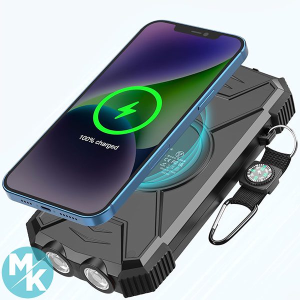 پاوربانک خورشیدی 10000mAh برند BLAVOR مدل PN-W05