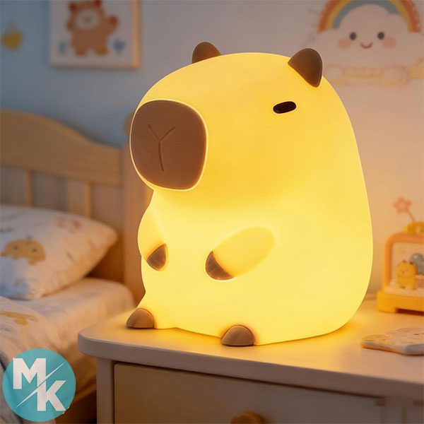 چراغ خواب کودک طرح کاپیبارا برند FAMIDUO مدل ‎DS-CPBR-01