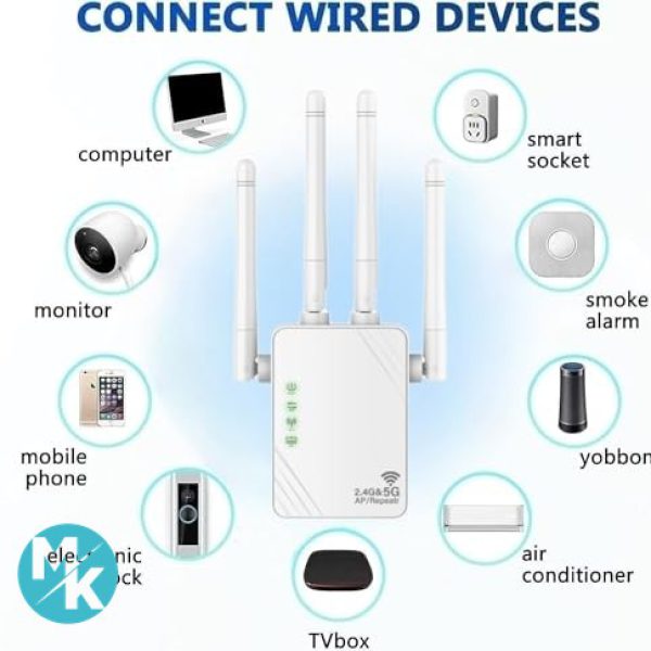 تقویت کننده روتر وایفای ANDHOT XL-Z04 1200Mbps