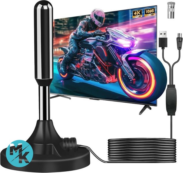 آنتن دیجیتال با برد بلند و پشتیبانی از 1080 و 4k