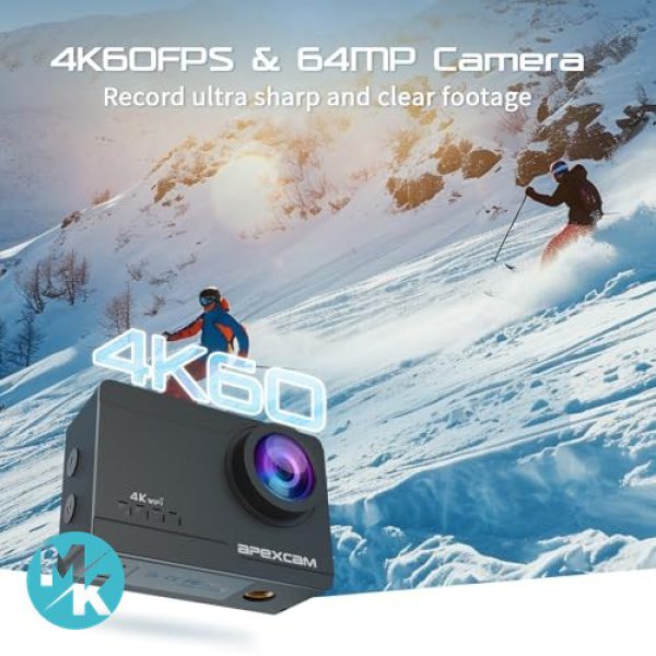 دوربین ورزشی Apexcam 4K WiFi مدل M90