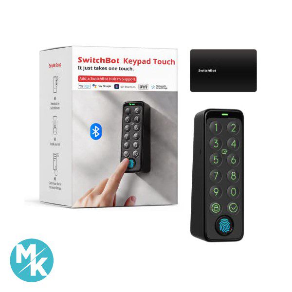 کیپد هوشمند SwitchBot Touch با اثر انگشت و رمز عبور مدل KeyPad Touch