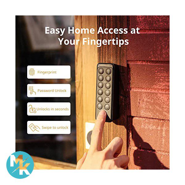 کیپد هوشمند SwitchBot Touch با اثر انگشت و رمز عبور مدل KeyPad Touch - تصویر 2